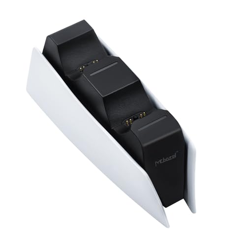 Detalle 2 de Mcbazel Station de Charge pour Manette PS5 — Double Station de Charge Rapide USB-C avec Indicateurs LED et Protection Triple