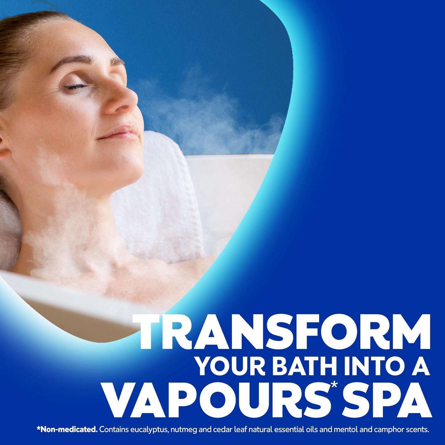 Detalle 2 de VICKS VapoBath 425g bath salts with menthol vapours