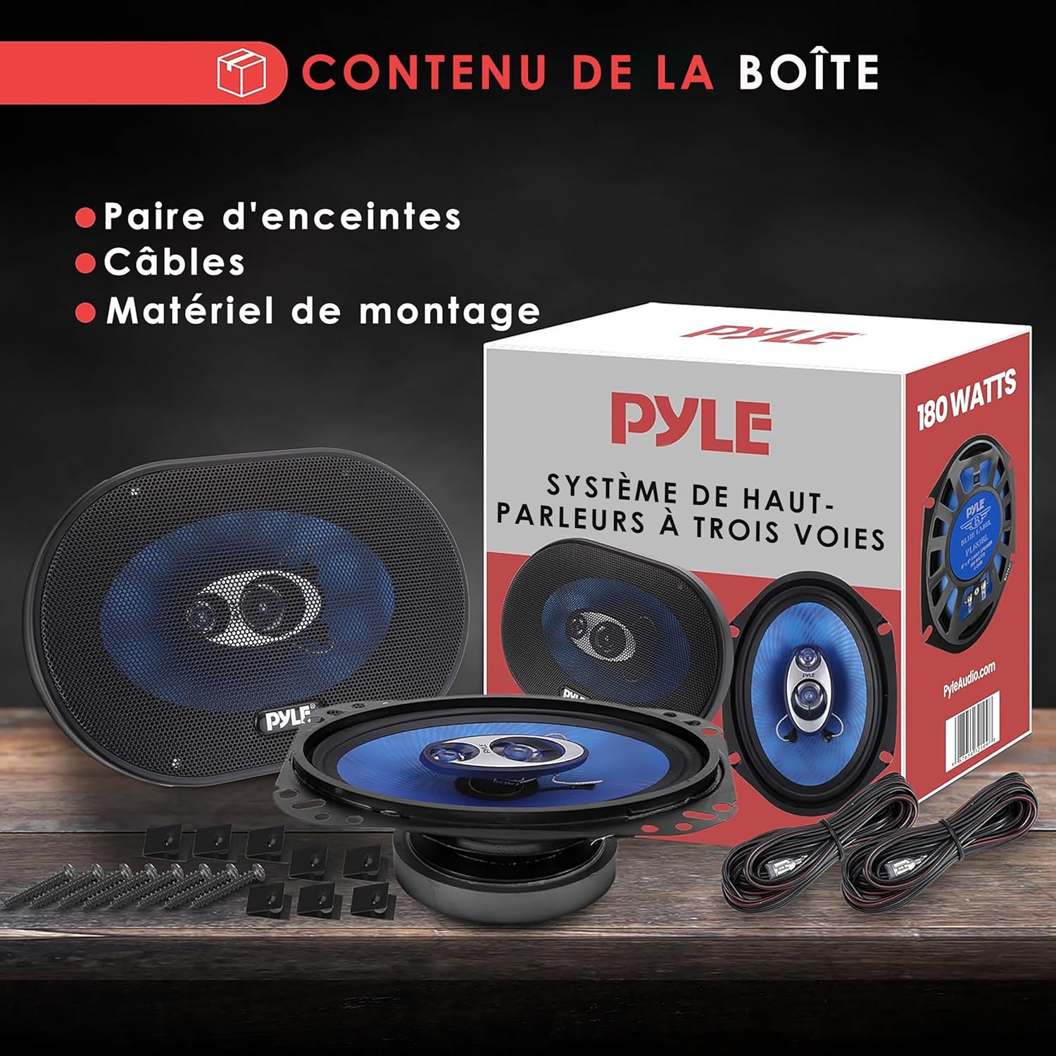 Thumbnail 6 de Pyle Haut‑parleurs voiture 15×20 cm 🔊