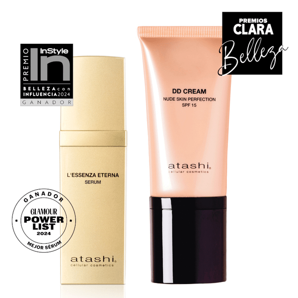 Thumbnail 1 de Atashi L'Essenza Eterna Sérum + DD Cream Nude Skin 🌟