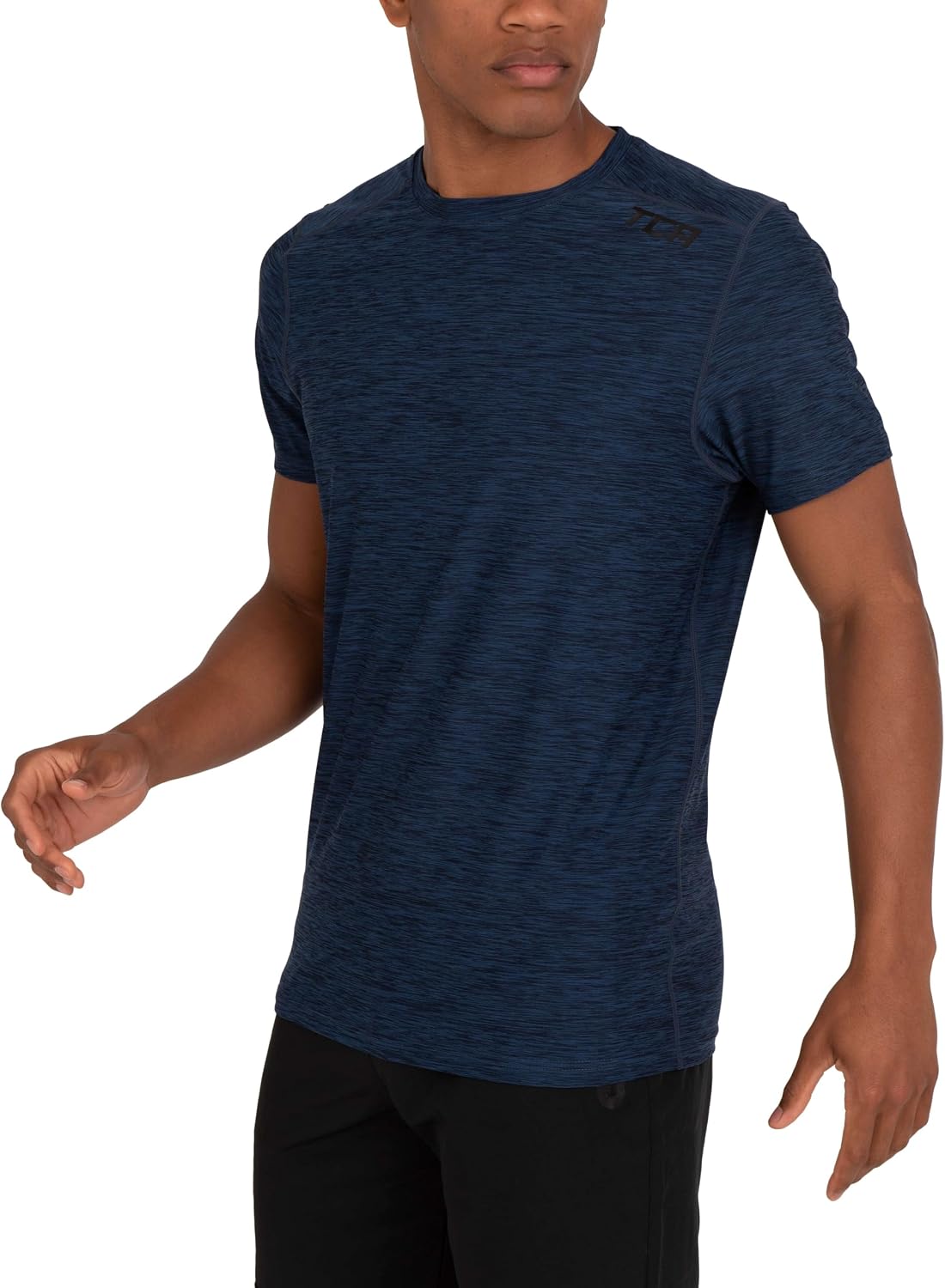Thumbnail 6 de TCA Galaxy Maglietta Palestra Uomo - Maglia Running a Maniche Corte, stile spacedye e tecnologia D.R.Y. per allenamenti comodi