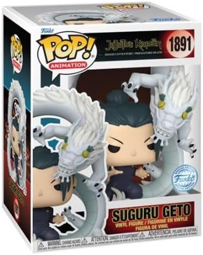 Thumbnail 2 de Funko FUN85327 呪術廻戦 夏油傑 ビニールフィギュア、呪霊ドラゴン付き
