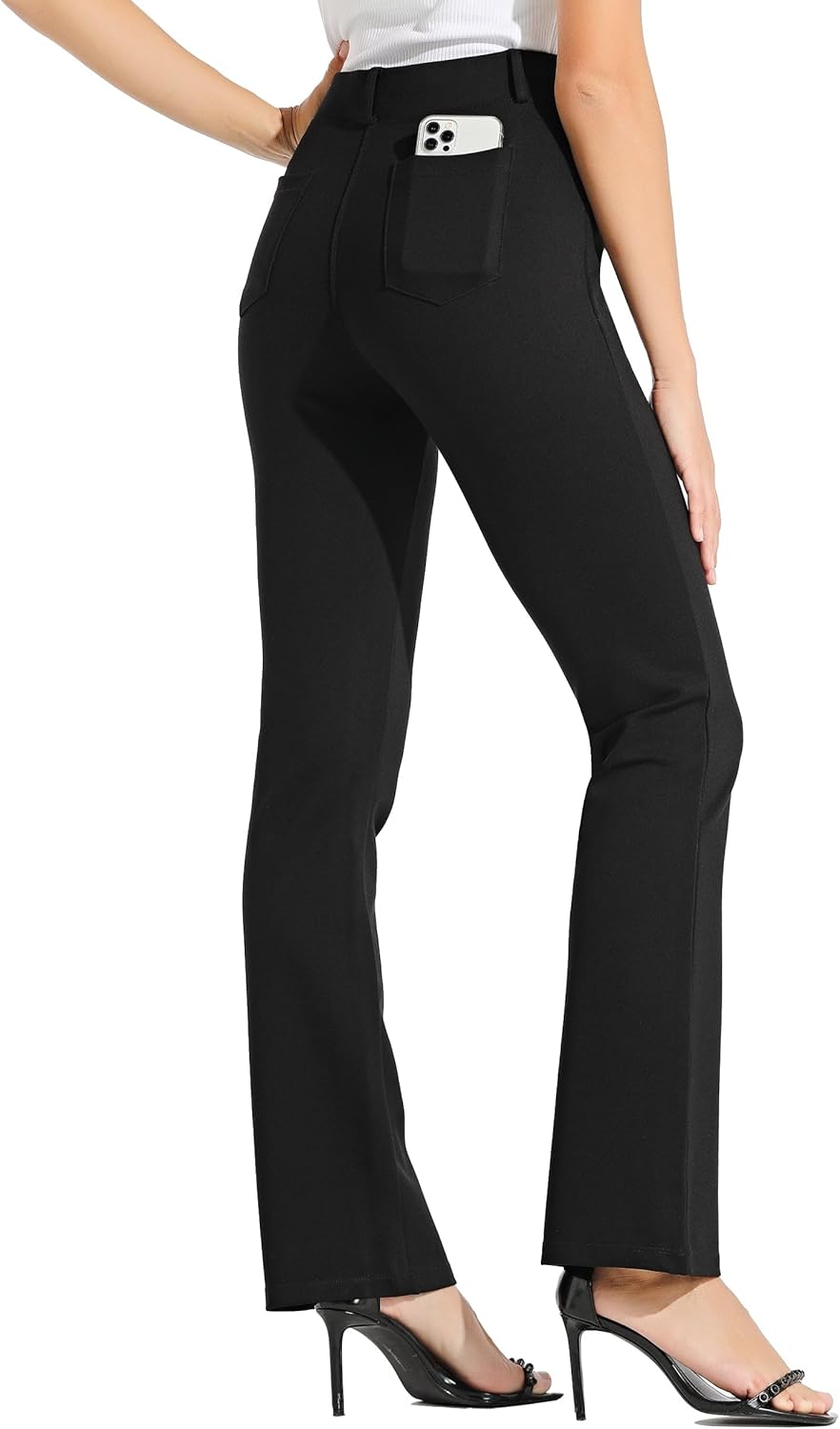 Thumbnail 1 de Willit Women’s Bootcut Stretch Yoga Dress Pants (4 Pockets) — Petite 29" / Regular 31" / Long 33" Inseam