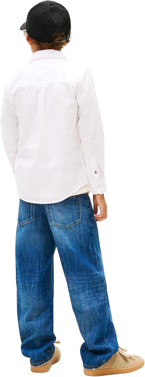 Detalle 2 de Camicia Oxford Tommy Hilfiger Flag