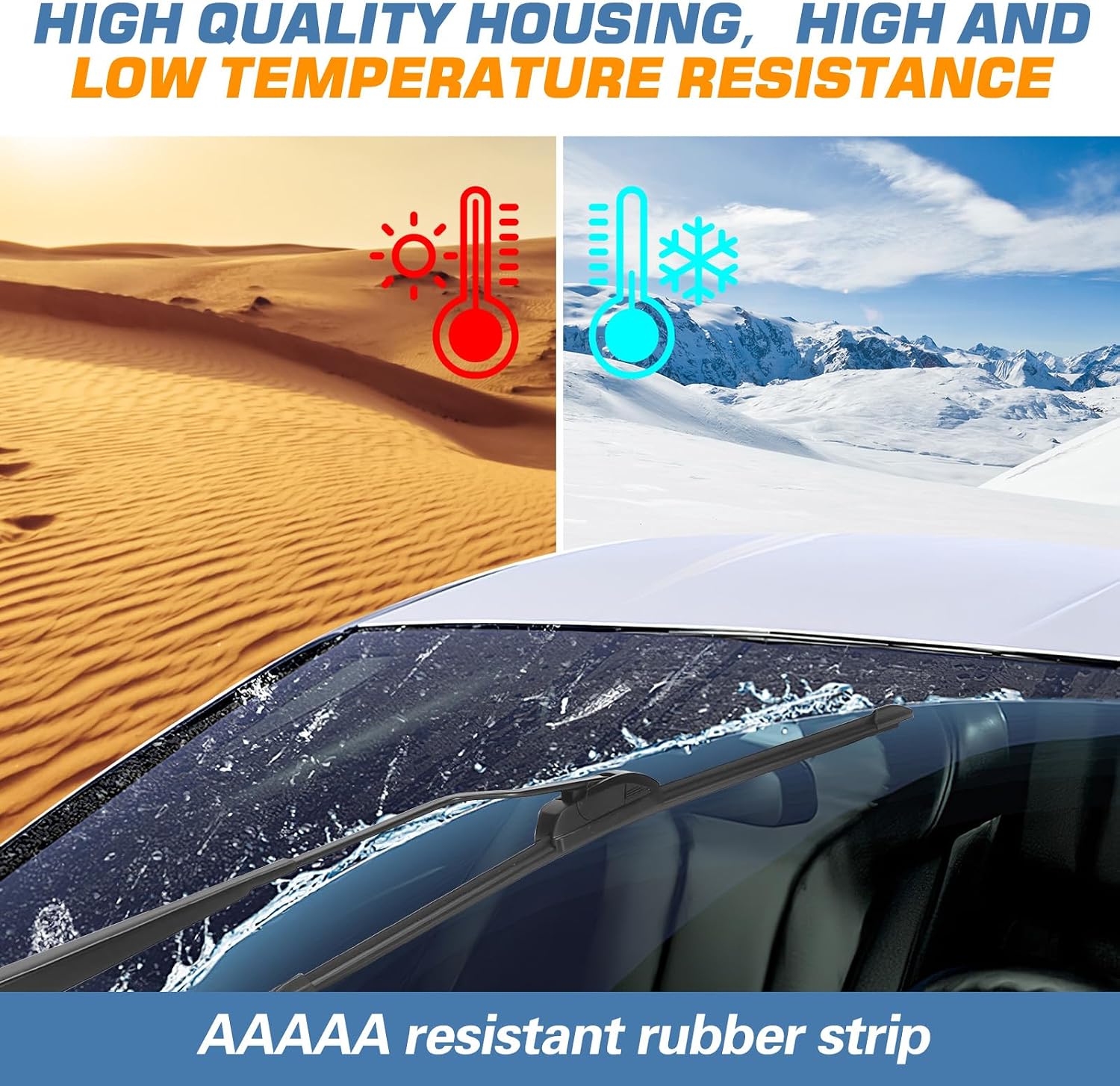 Thumbnail 6 de GSPSCN OEM QUALITY 24"+18" Wiper Blades