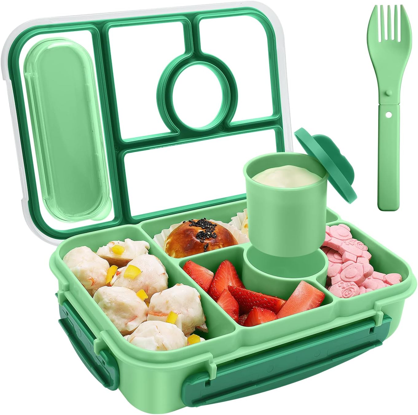 Detalle de Amathley Brotdose 1300 ml Bento Box 🍱