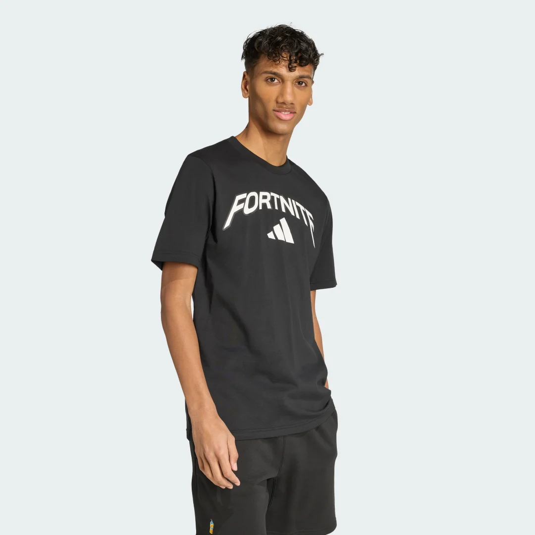 Thumbnail 2 de Camiseta estampada adidas X Fortnite – negro