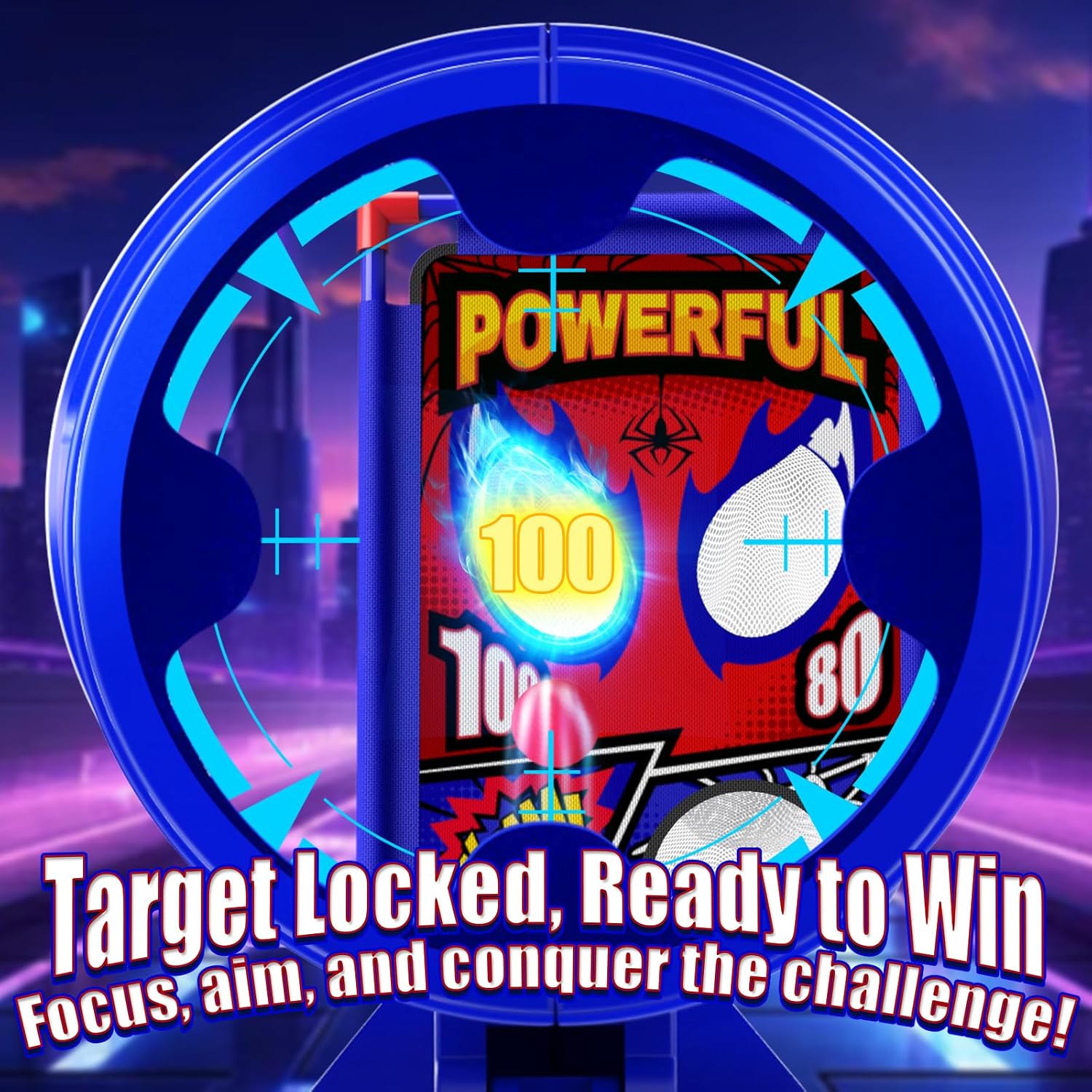 Thumbnail 3 de Shooting Game Toys 2 Air Blaster Set 24 balls