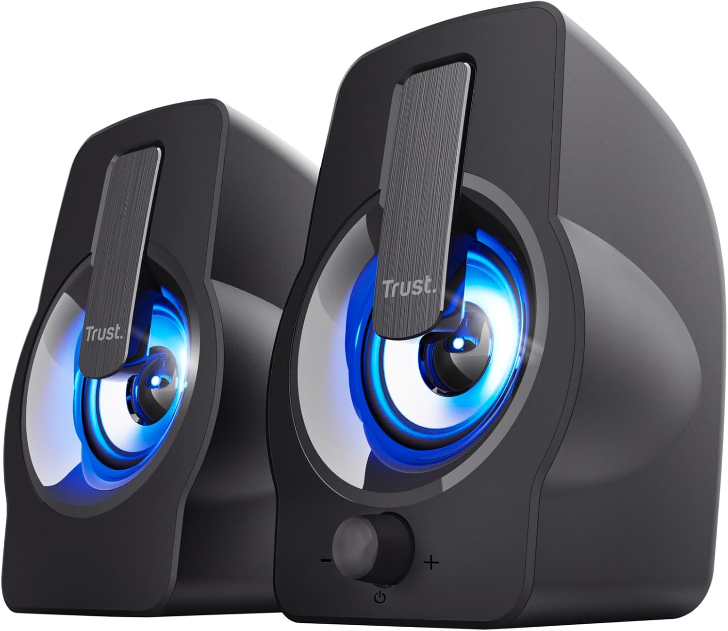 Detalle de Trust Gemi RGB Enceinte PC 2.0 – 12 W maxi, USB et RGB, Noir