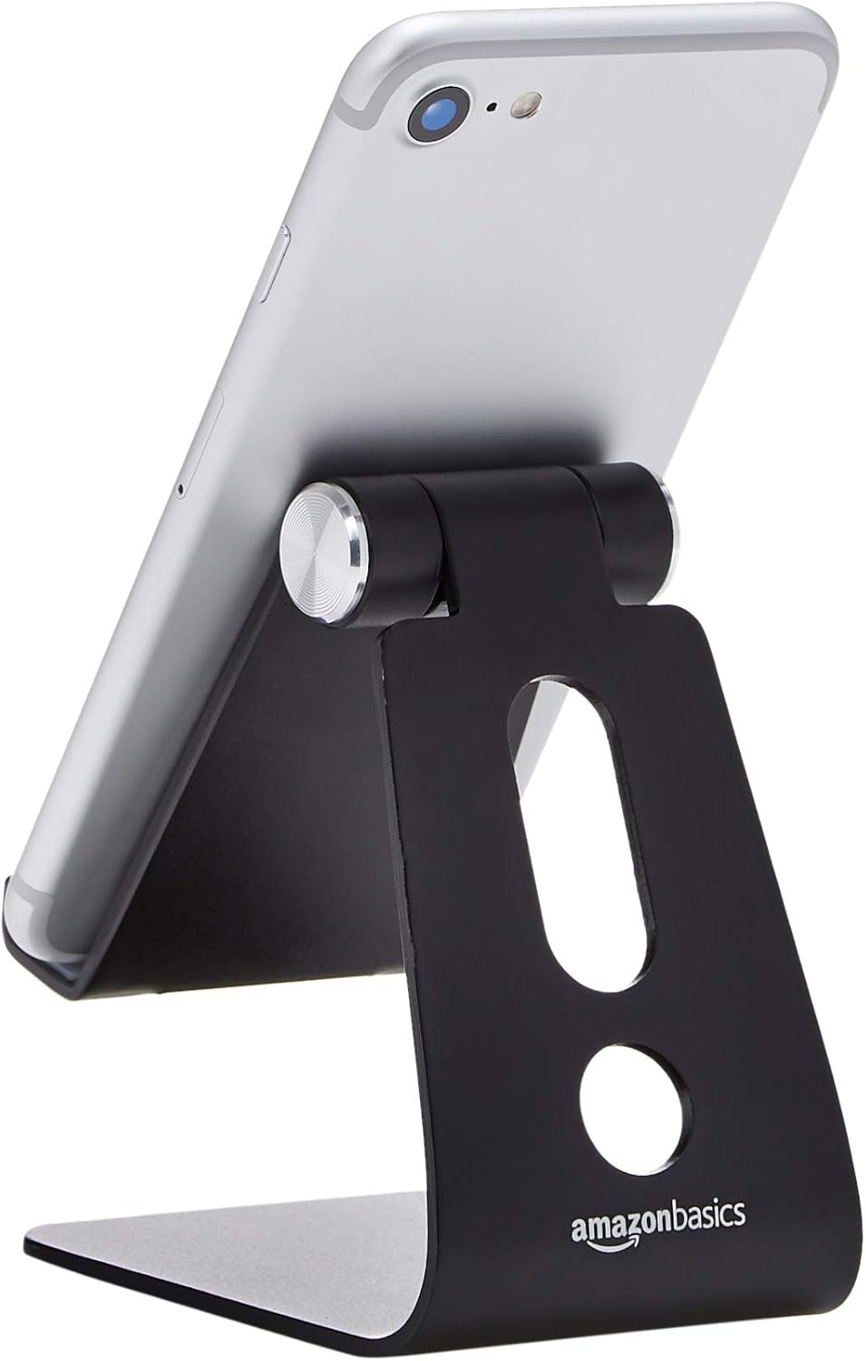 Thumbnail 1 de Amazon Basics Support de téléphone ajustable pour iPhone et Android (noir)