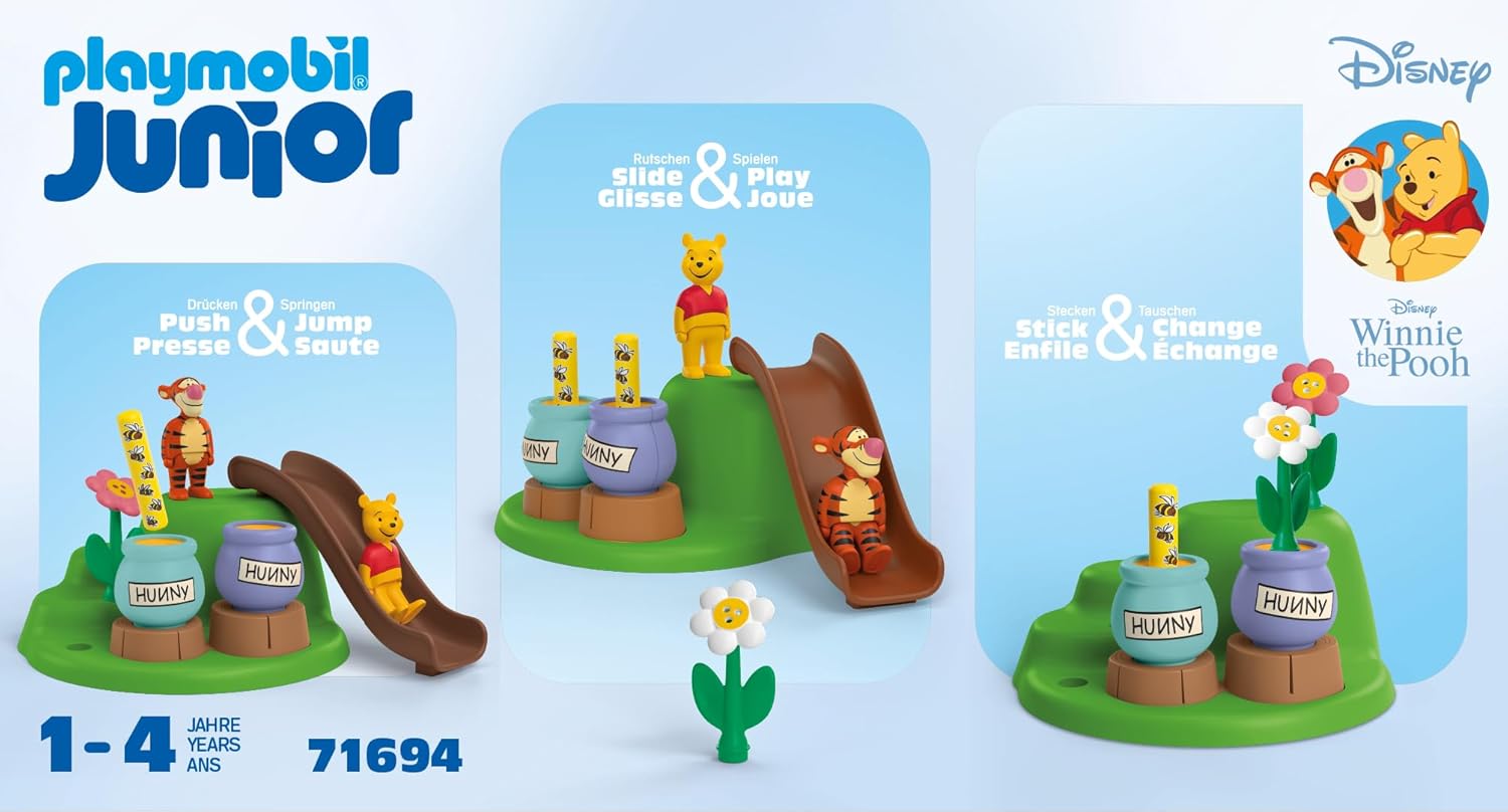 Thumbnail 5 de PLAYMOBIL JUNIOR Disney Winnie Puuhs Bienengarten 71694