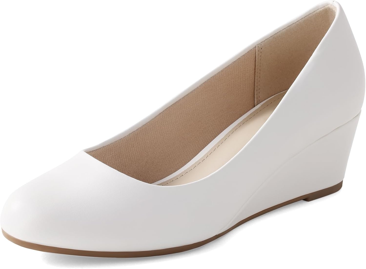 Thumbnail 6 de Ankis 2-Inch Low Heel Wedges for Women (Closed Toe) in Black, Nude, Gold & Silver