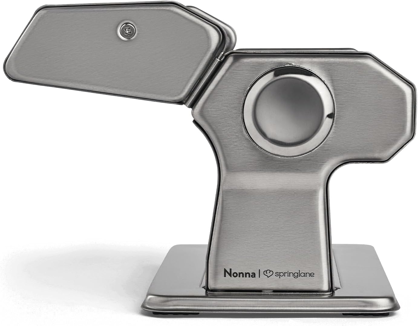Detalle 2 de Springlane Nonna Manual Pasta Machine with 9 Settings and Spaghetti & Tagliatelle Cutters