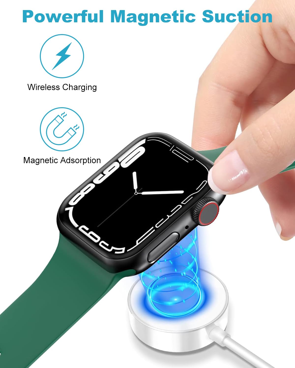 Thumbnail 2 de Chargeur Apple Watch 2M câble magnétique 2,5W