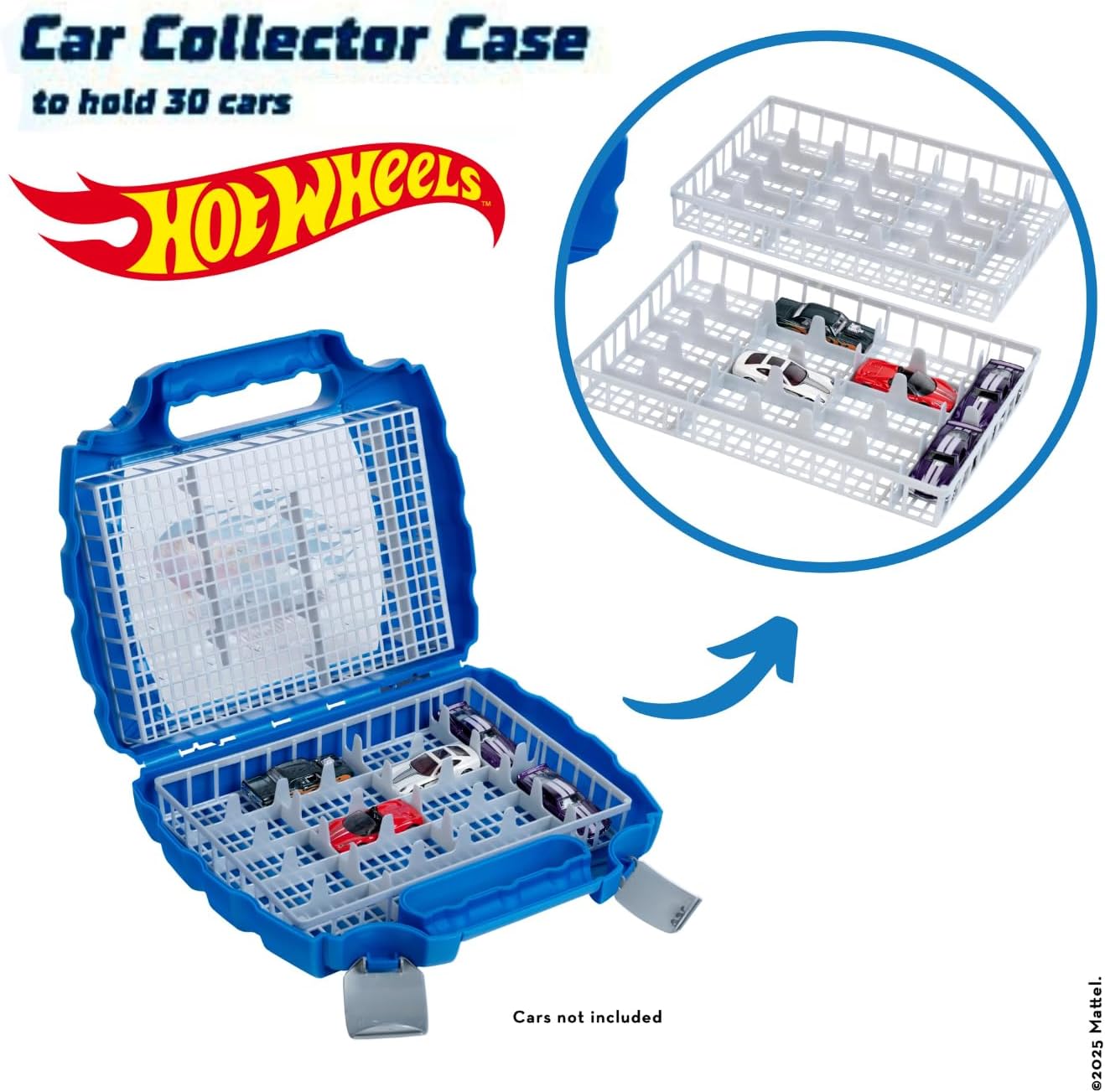 Thumbnail 1 de Theo Klein 2823 - Hot Wheels Valigia per Collezione: la scatola che ordina e protegge 30 vetture