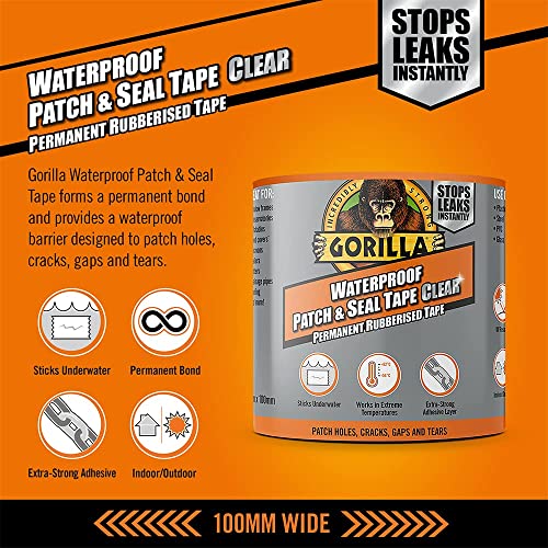 Thumbnail 2 de Gorilla waterproof patch and seal tape 2.4m