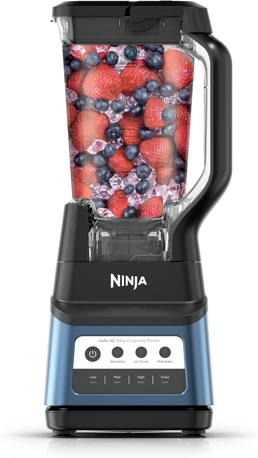Detalle de Ninja Professional Plus Blender Premier BN701BLBRN: Powerful 1400W, 72oz Pitcher for Smoothies, Frozen Drinks, and Ice Cream