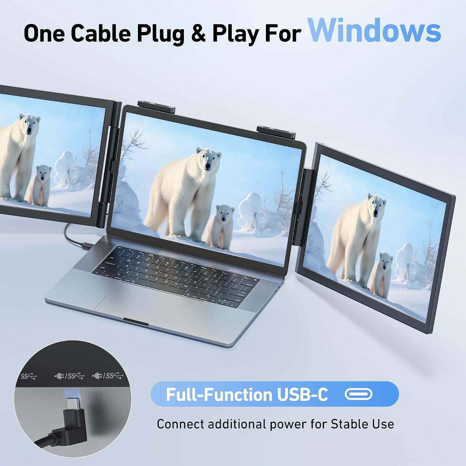 Detalle 2 de Pornitor 14" laptop screen extender