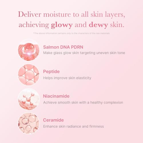 Detalle de medicube PDRN Toner Salmon DNA Milky Toner: tonico idratante con DNA di salmone per una pelle luminosa
