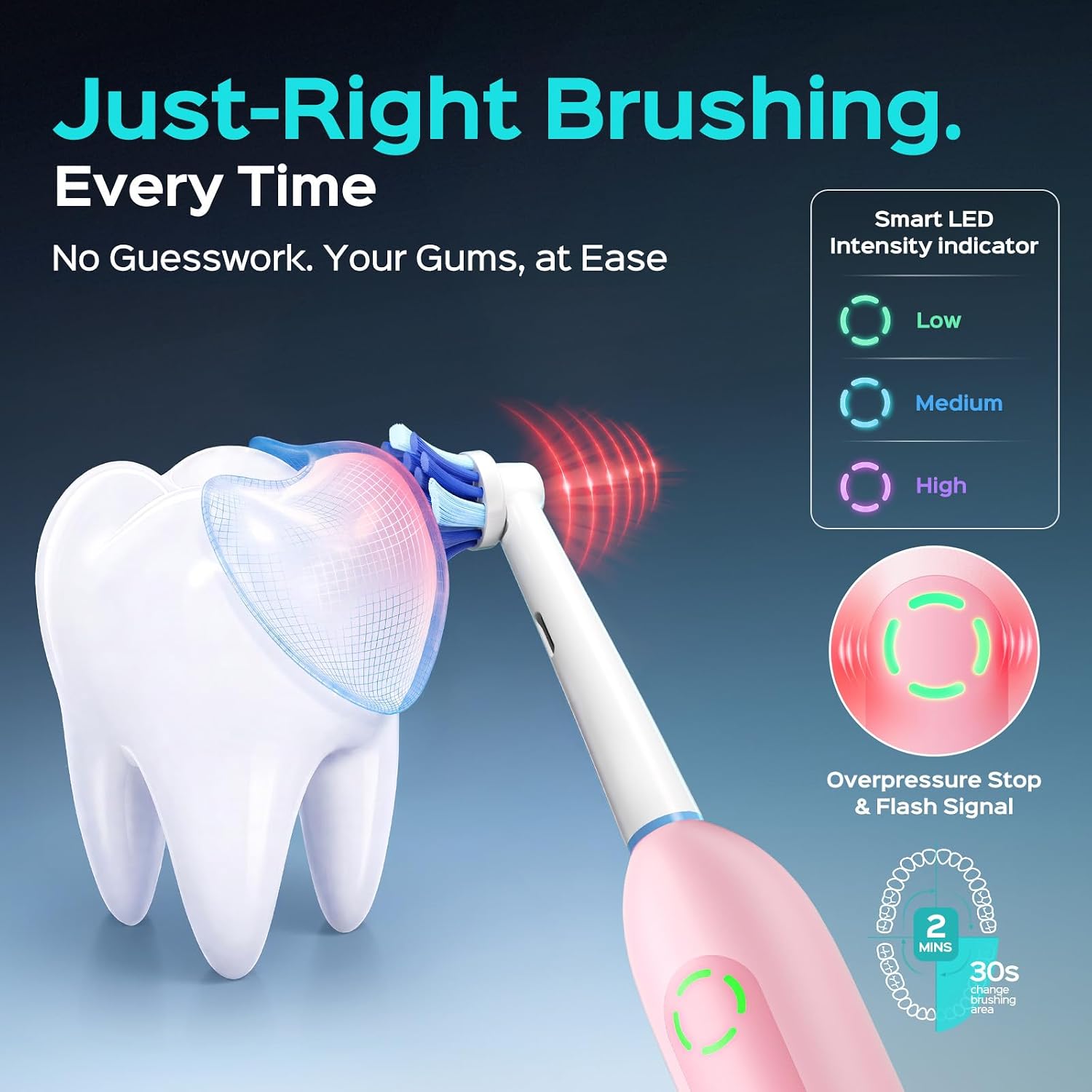 Thumbnail 6 de COSLUS Rotating Electric Toothbrush C60