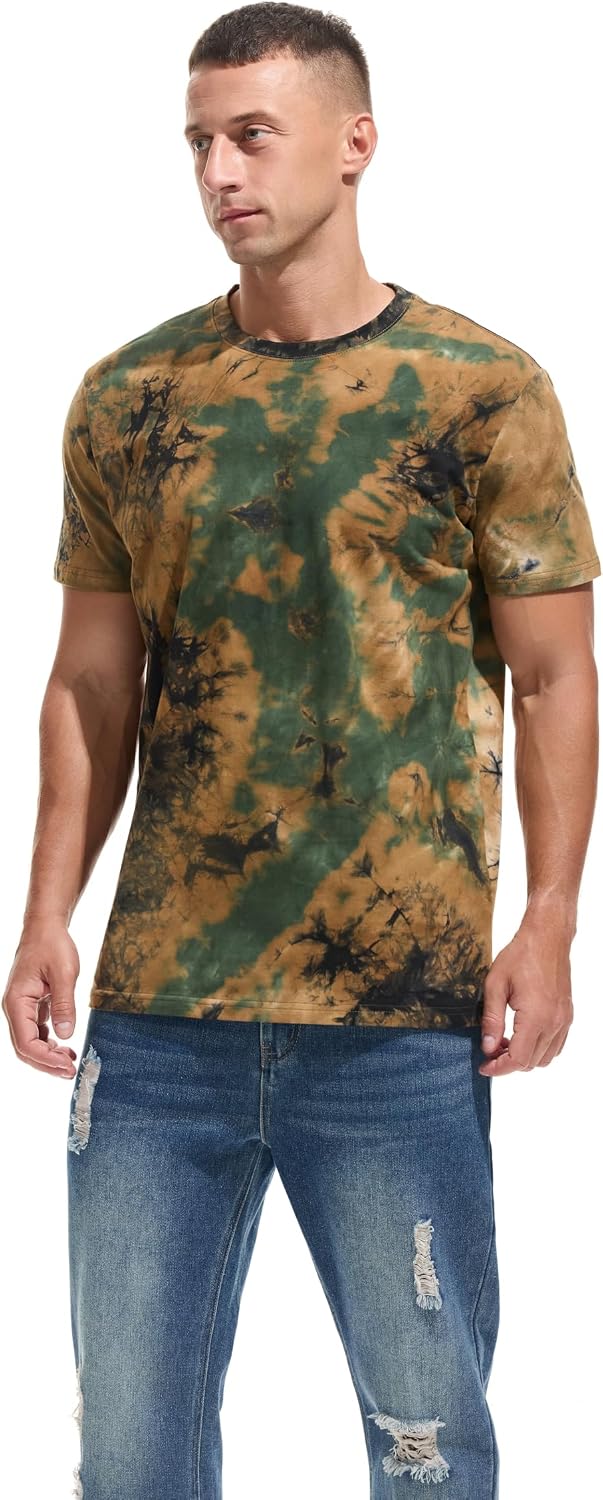 Thumbnail 2 de RONOMO Herren T-Shirt aus 95% Baumwolle & 5% Spandex mit Mikroelastik – hautfreundlich