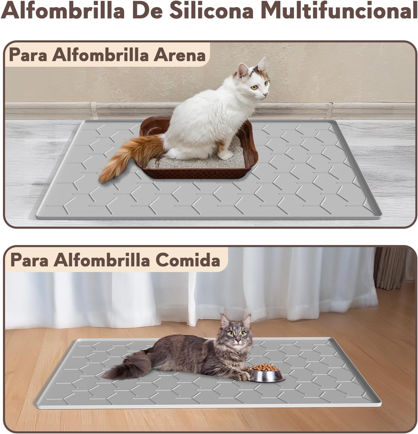 Thumbnail 5 de Garoopion Alfombra 86x56 cm para gato