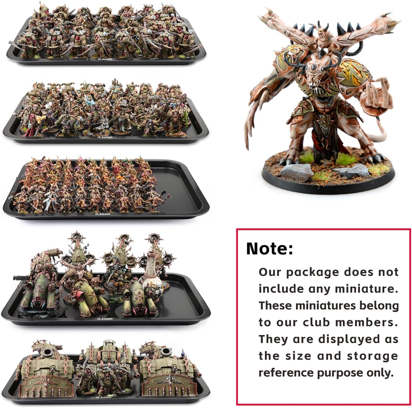 Thumbnail 5 de Jucoci Miniatures Storage Case (Large) with 5 Magnet Trays for Transport