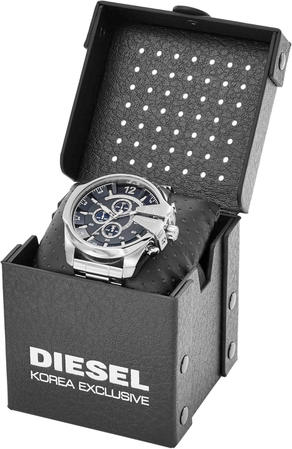 Thumbnail 4 de Diesel Mega Chief Herren-Chronograph mit Edelstahlarmband (rund, 51 mm, bis 100 m)
