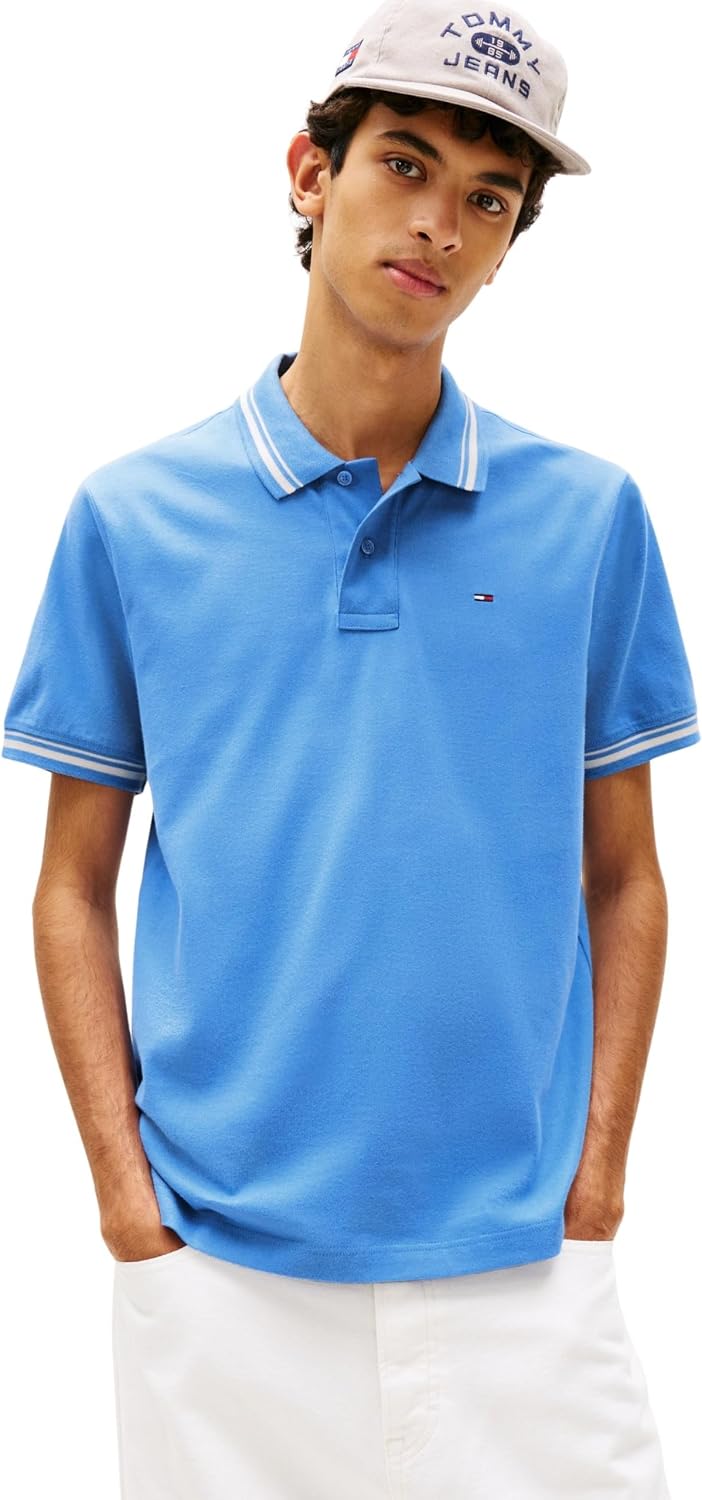 Thumbnail 6 de Tommy Jeans Tjm Reg Tipped Polo Ext Dm0dm22… da uomo (confezione da 1)