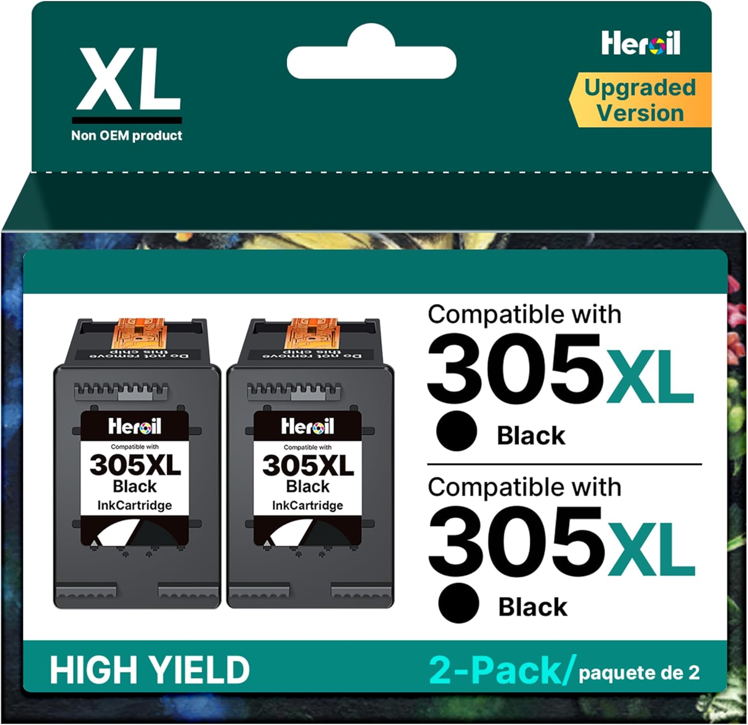Thumbnail 2 de Heroil 302XL Cartuchos HP 302 XL 2 Pack 📦