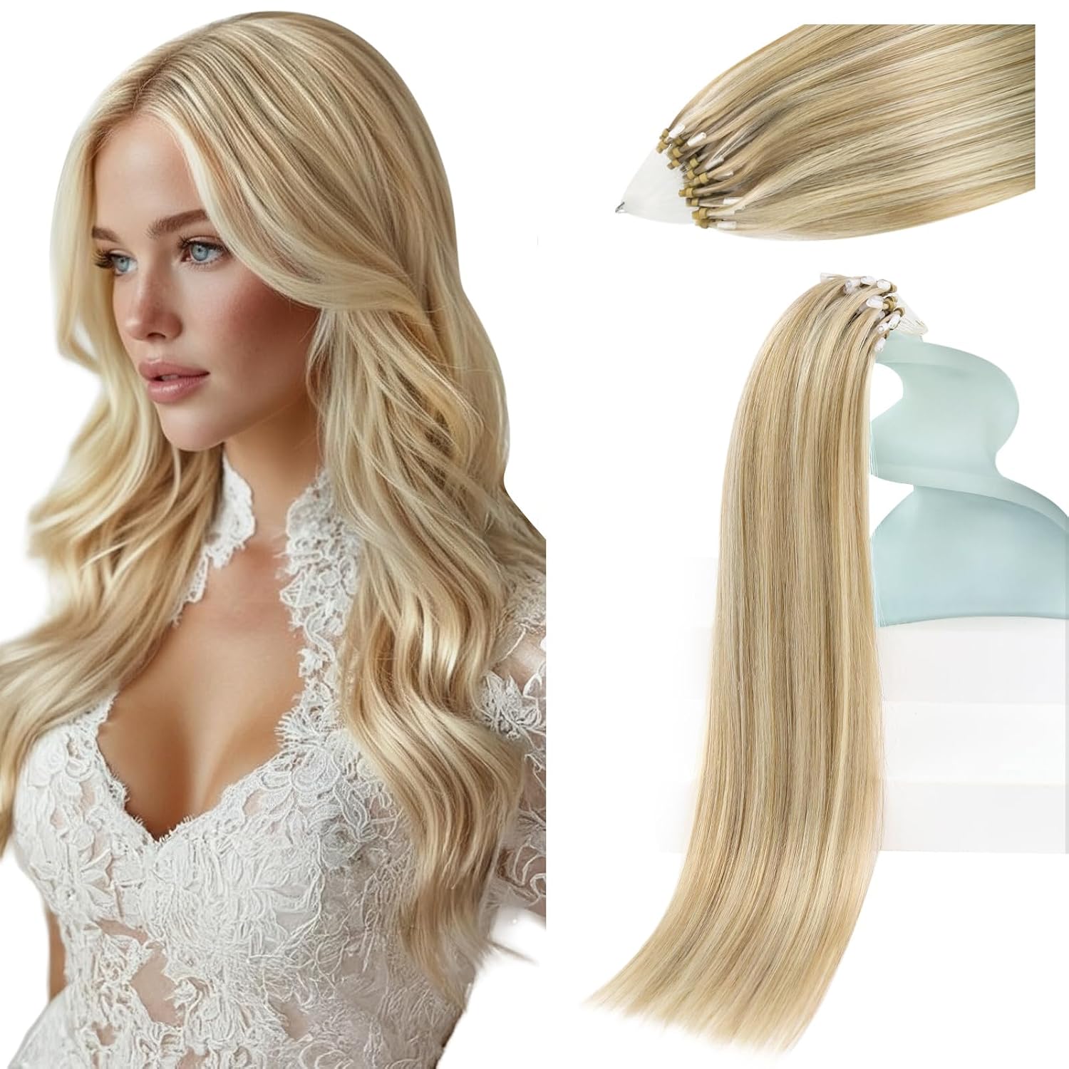 Detalle de Sunny Hair Micro Link 24-inch 57g Extensions