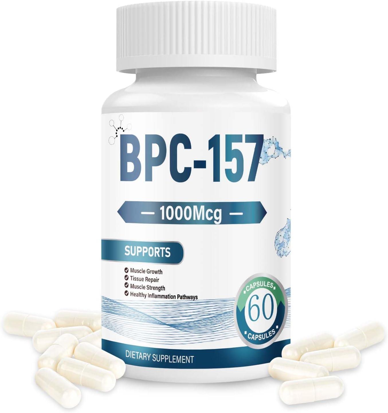 Detalle de B-PC 157 Peptide Complexe: Advanced Peptide Blend en capsules pour mode de vie actif