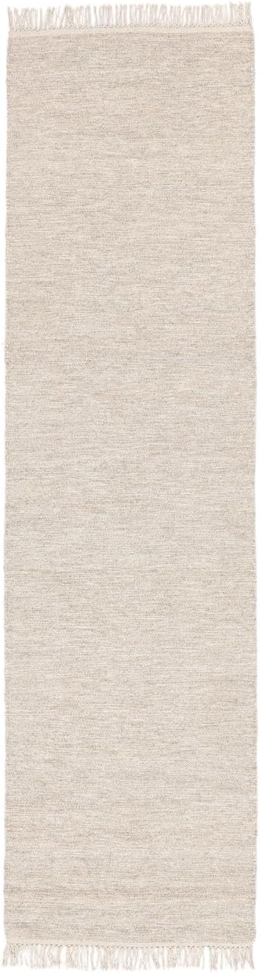 Detalle de RugVista Melange loper 80 x 300 cm, beige, handgeweven en omkeerbaar