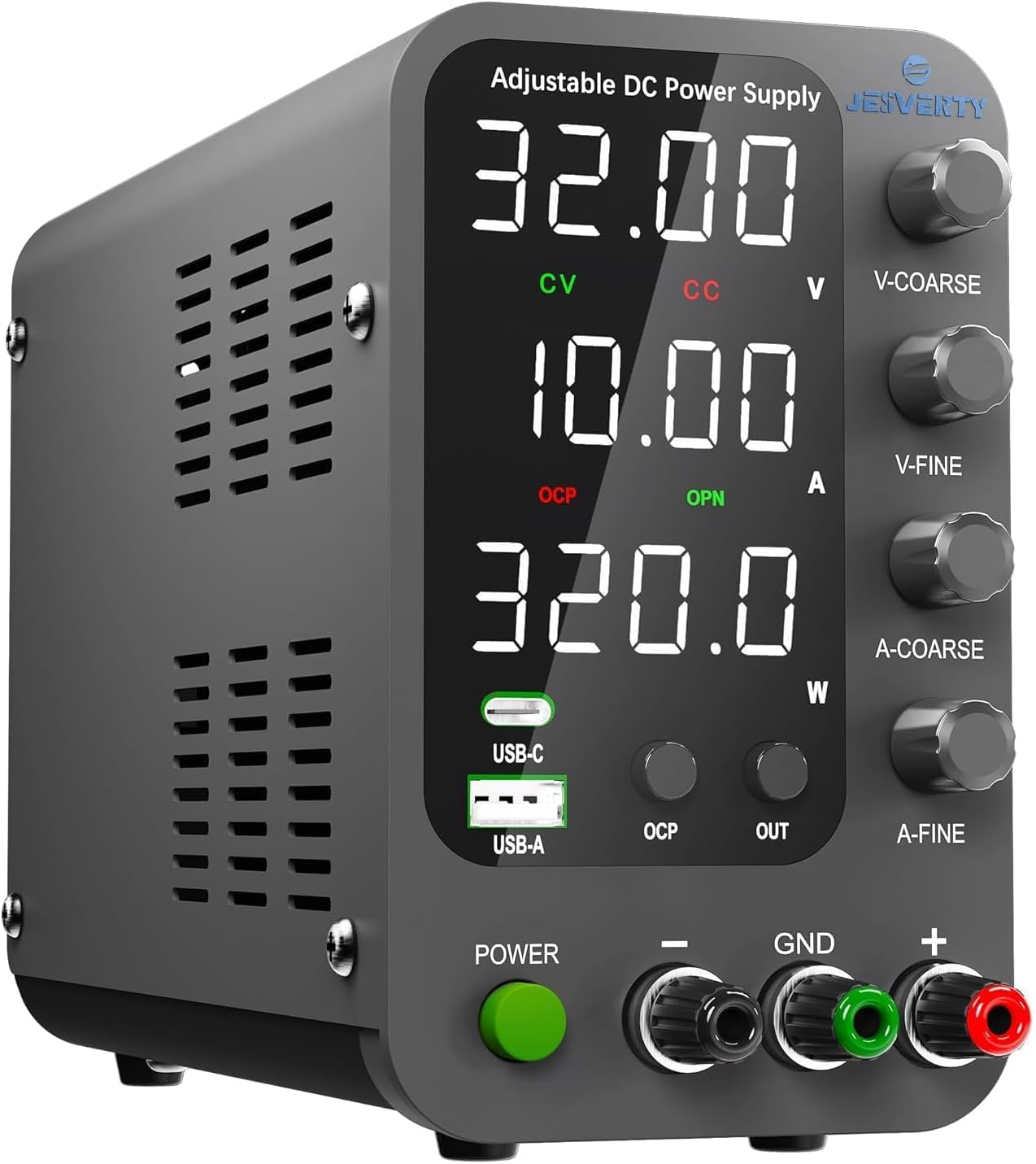 Thumbnail 6 de Alimentatore CC variabile da banco commutabile SPS-6005V con uscita ON/OFF e ricarica USB-C/Type-A 20W
