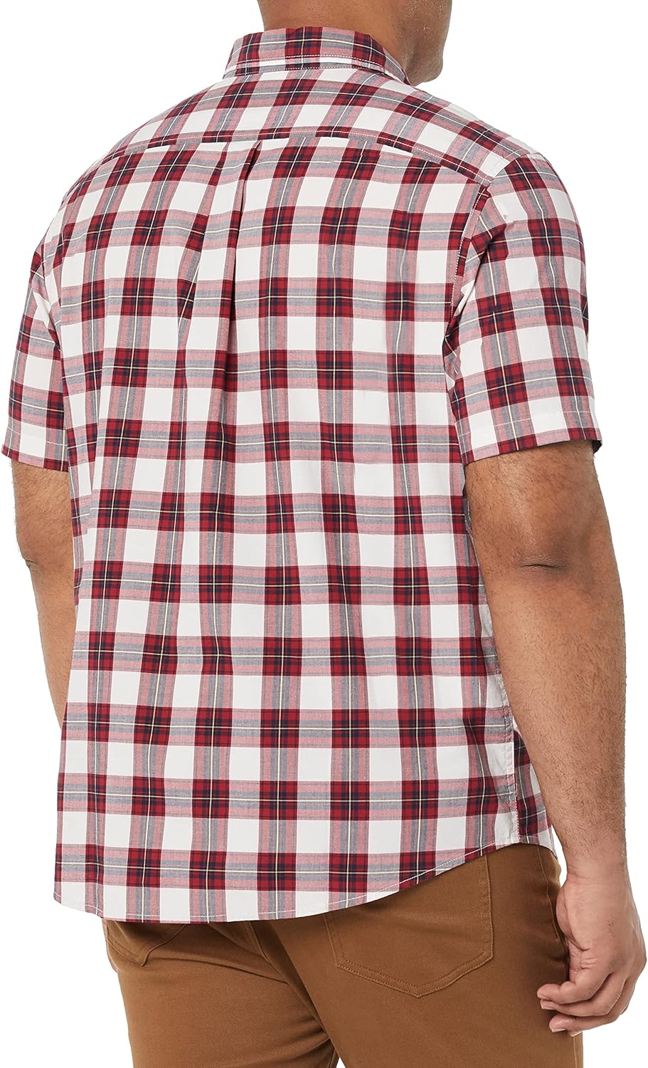 Thumbnail 1 de Amazon Essentials Herren Kurzarm-Hemd aus Stretch-Popeline mit Button-Down-Kragen