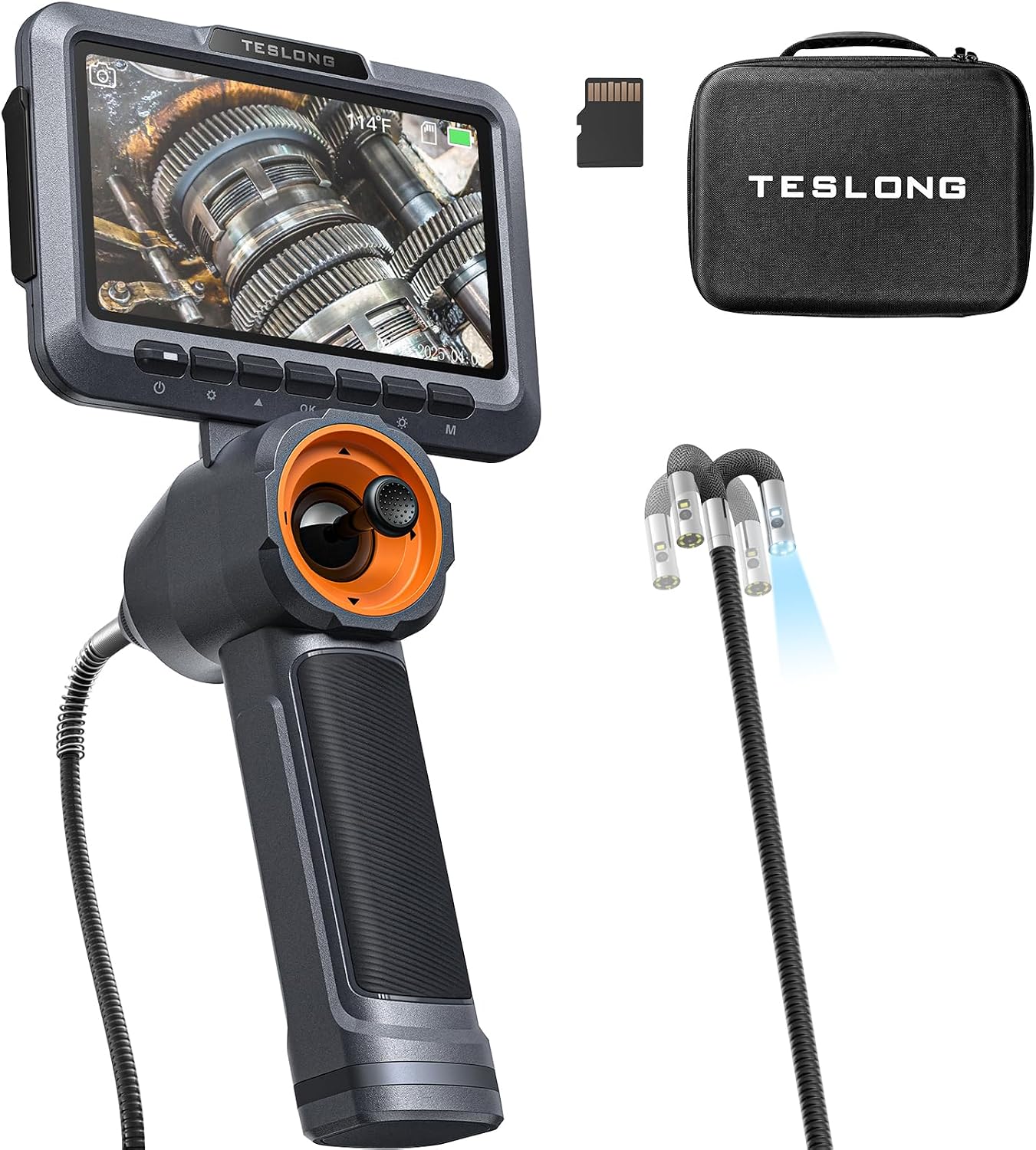 Detalle de Teslong Articulating Borescope 5-Inch Screen