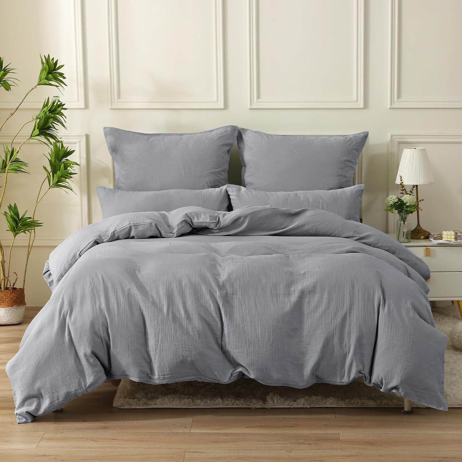 Detalle de SOULFUL Doppelte Muslin Bettwäsche 135x200
