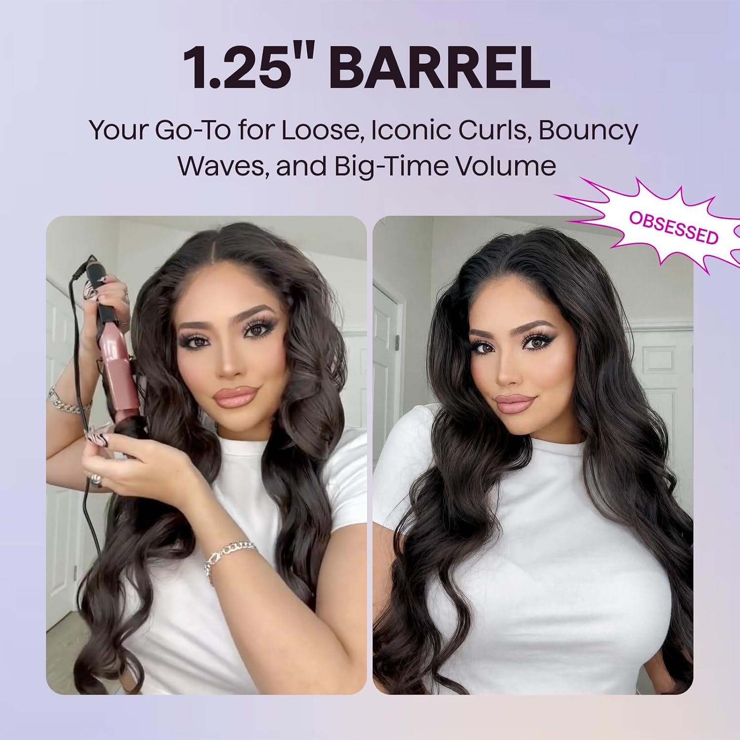 Thumbnail 6 de Wavytalk 5-in-1 Curling Iron Set with Thermal Brush, Ceramic Barrels and Dual Voltage