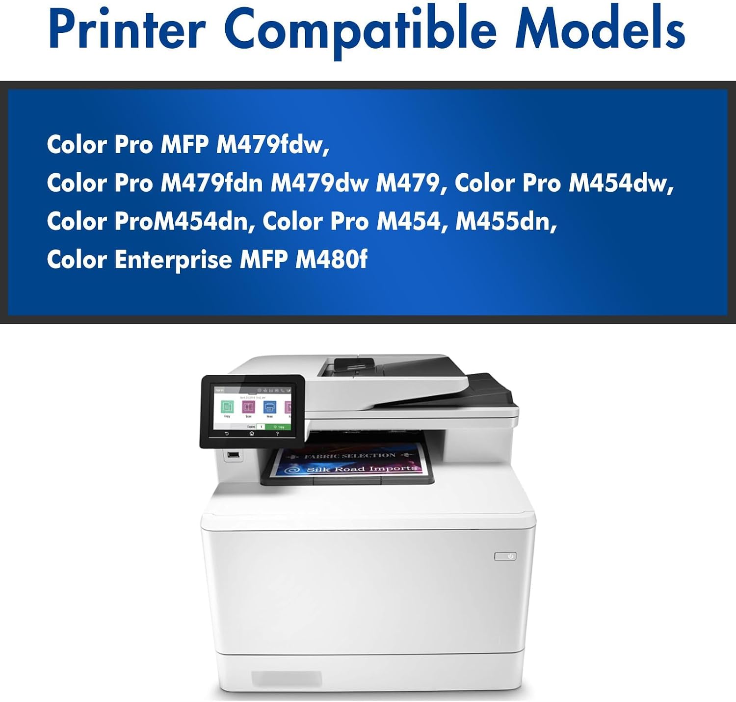 Thumbnail 1 de 414A Toner 4-Pack for M479fdw 2,400-page