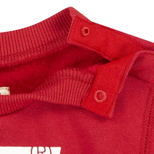 Thumbnail 3 de Levi's Kids Batwing Crewneck Sudadera para bebé y niños (Rojo/Blanco, 3 años)