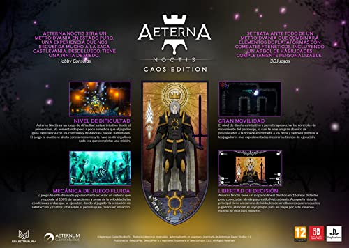 Detalle 2 de Aeterna Noctis Caos Edition (NSW)