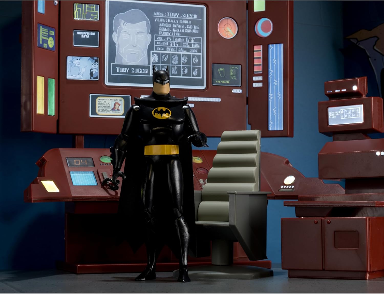 Thumbnail 1 de McFarlane Toys Batman: The Animated Series Batcave Playset with Exclusive Batman Figure (Gold Label)