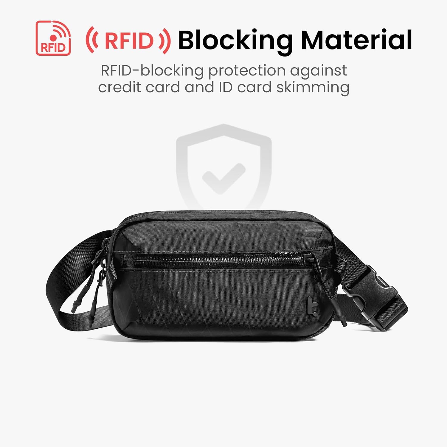 Thumbnail 4 de Aviator-T35 1.5L X-Pac Sling Bag by tomtoc — RFID Blocking, Water-Resistant Daily Carry