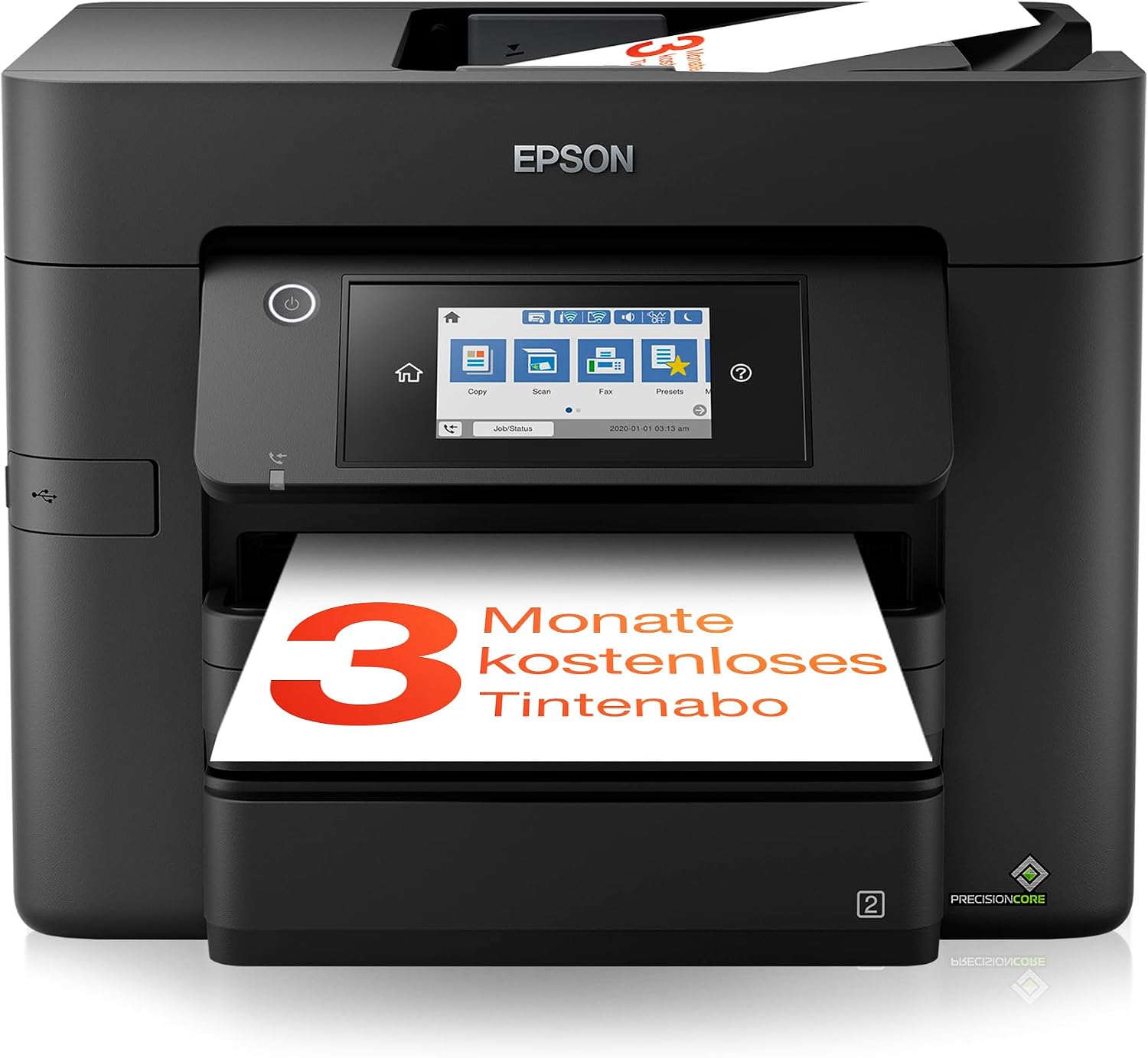 Detalle de Epson WorkForce Pro WF-4830DTWF Multifunktionsdrucker ⨁