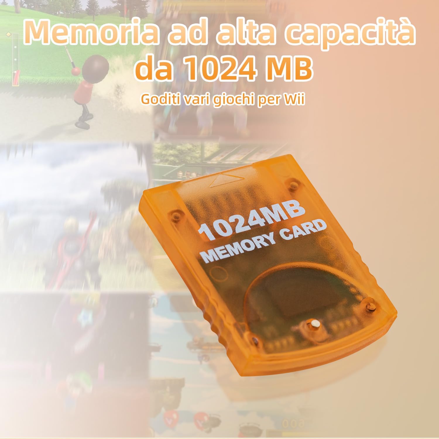 Thumbnail 3 de Tolesum 1024MB scheda di memoria per GameCube