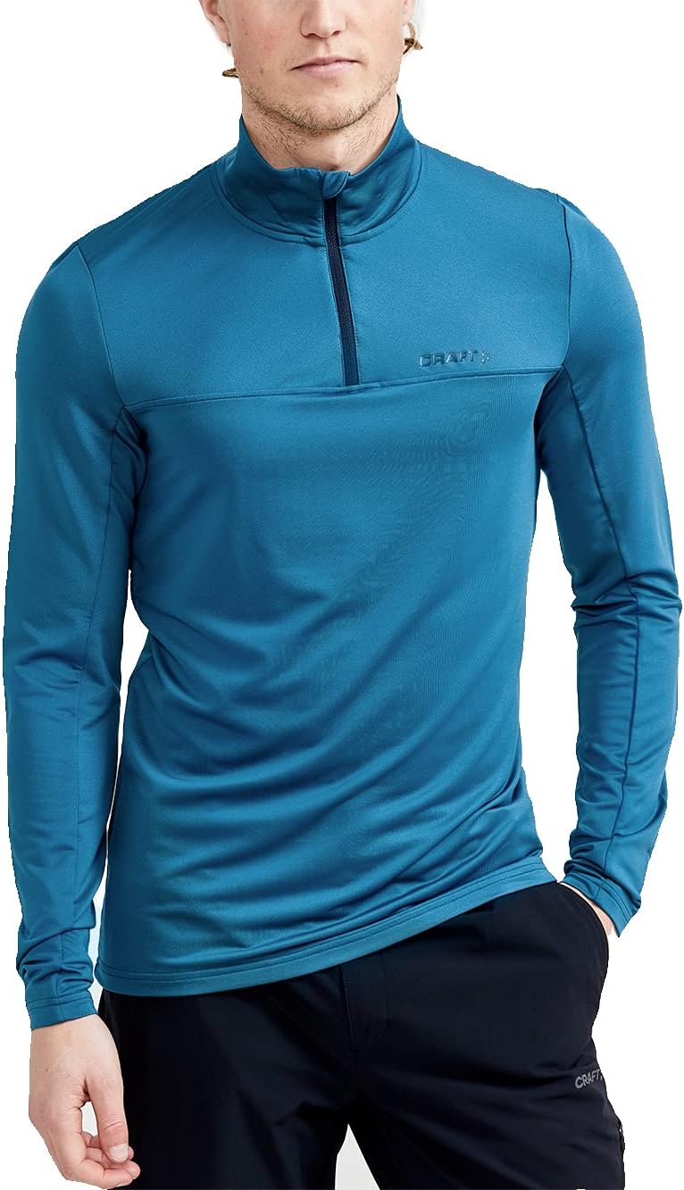 Detalle 2 de Craft Core Gain Midlayer M – męska koszulka z długim rękawem do sportów górskich