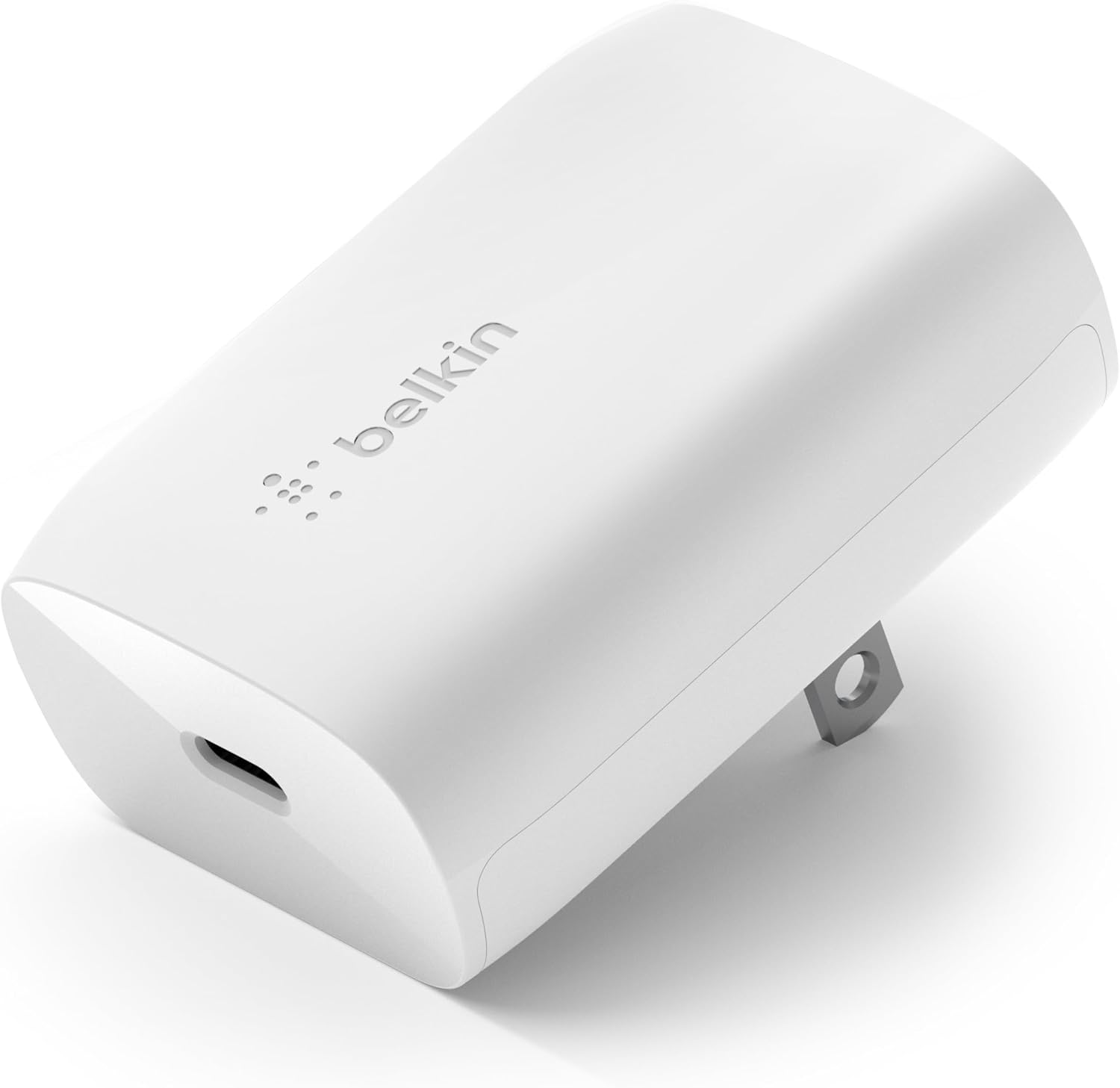 Detalle 1 de Belkin WCB010dqWHJP USB充電器 2ポート・各30W、PD急速充電と折りたたみ式プラグ