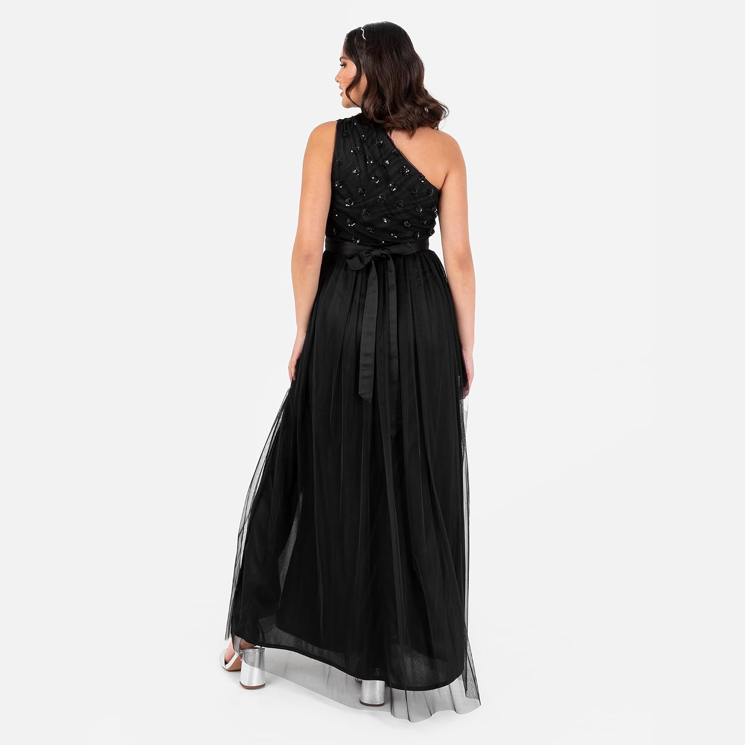 Thumbnail 4 de Maya Deluxe Damen Maxi Kleid Sequin