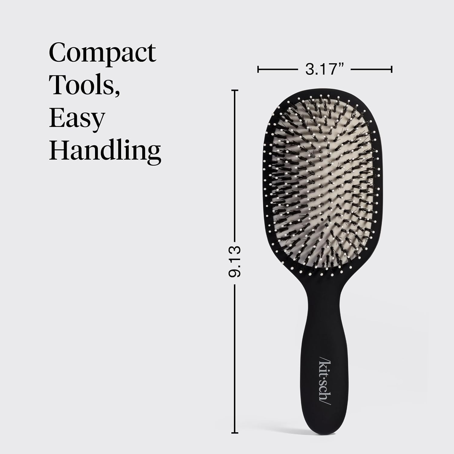 Detalle 2 de Kitsch dual-bristle hairbrush