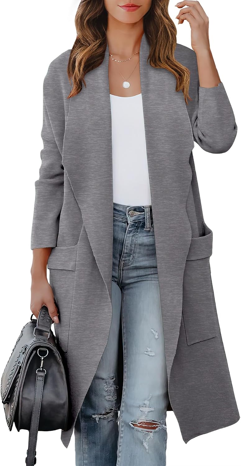Thumbnail 6 de ANRABESS 2025 Long Cardigan Sweater